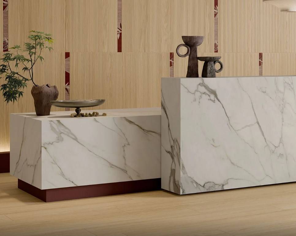 Carrelage de sol intérieur, extérieur et mural en grès cérame, 4 formats aspect bois près d'Avignon