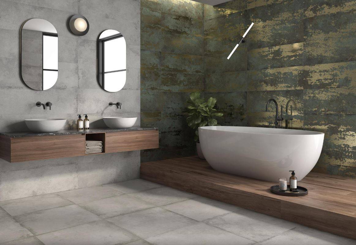 Grès cérame Alloy pearl