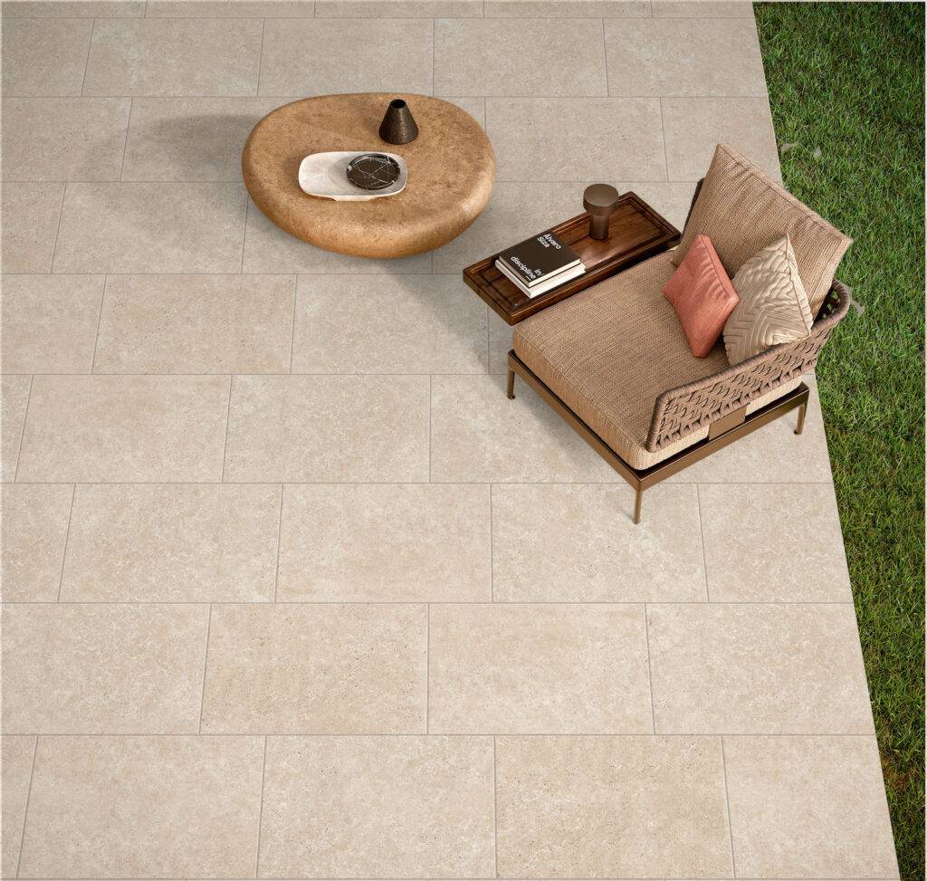 Grès cérame Crosscut beige 40x60 