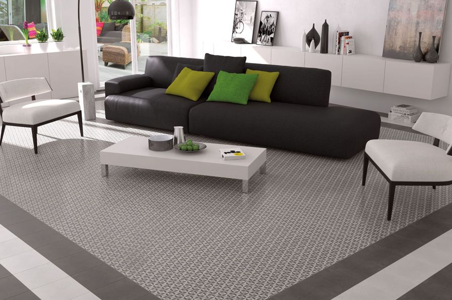 deco carreaux de ciment  vintage kubik