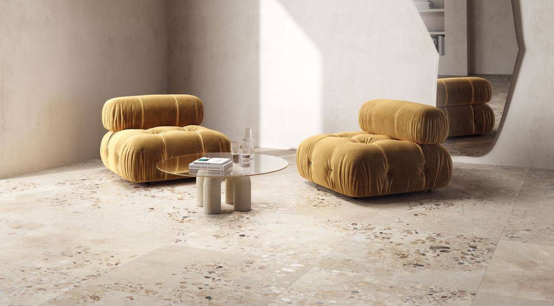 Carrelage I Cocci Siciliani  Sabbia 90x90 rectifié