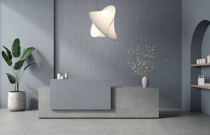 Carrelage Zero Denim 60x120/  Zero Ceniza 60x120 /  Rlv Zero Denim