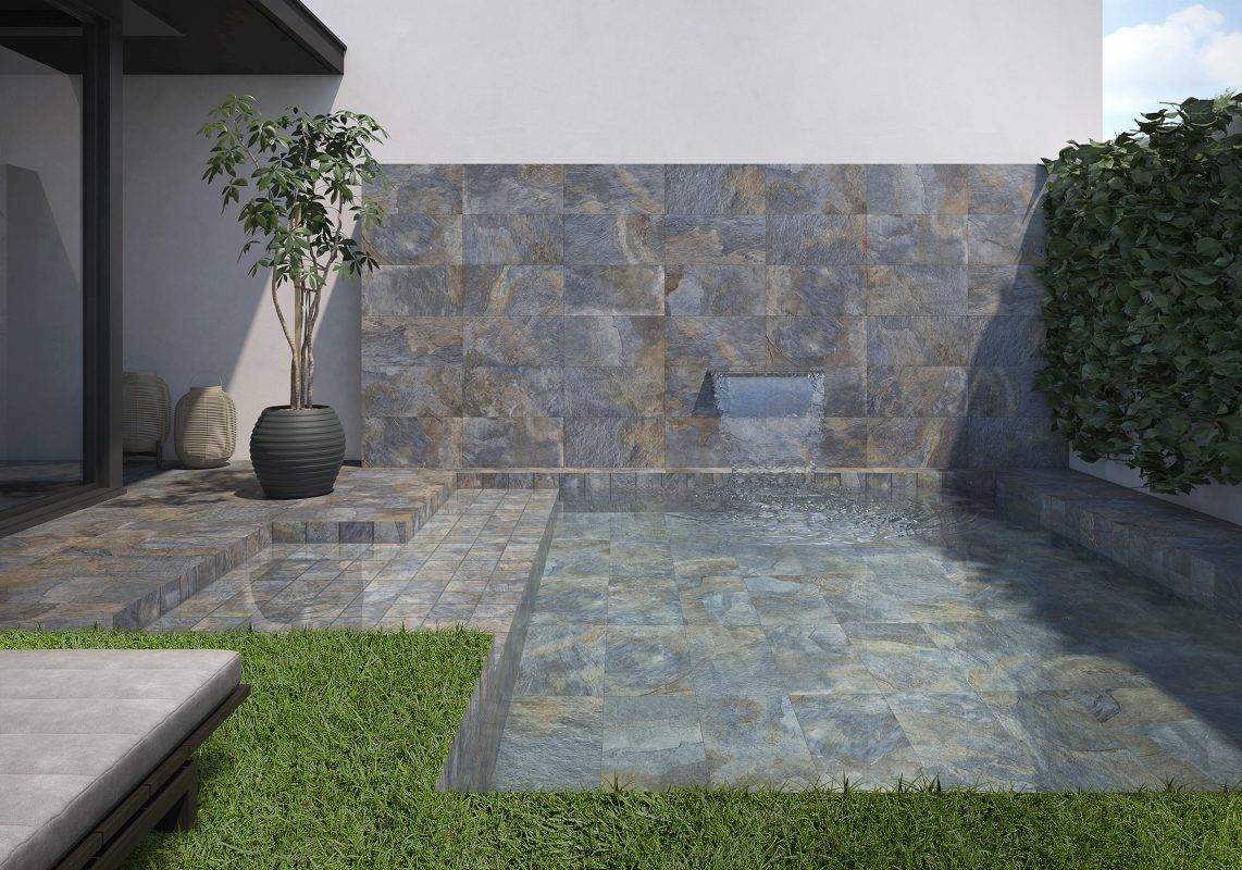 Carrelage Pacific piscine intérieur 30x60,  Taco Pacific 14,5x14,5