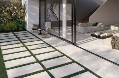 Continental white 61 x 122,2 x 2 cm épaisseur