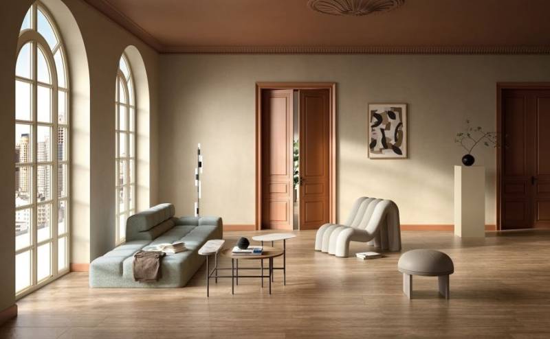 Carrelage Native en grès cérame, 4 coloris, 3 formats et ses deux décors,aspect bois près d'Avignon
