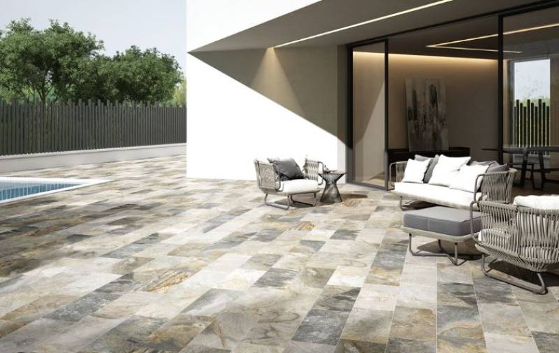 Carrelage Aymara Multi 30x60 antidérapant