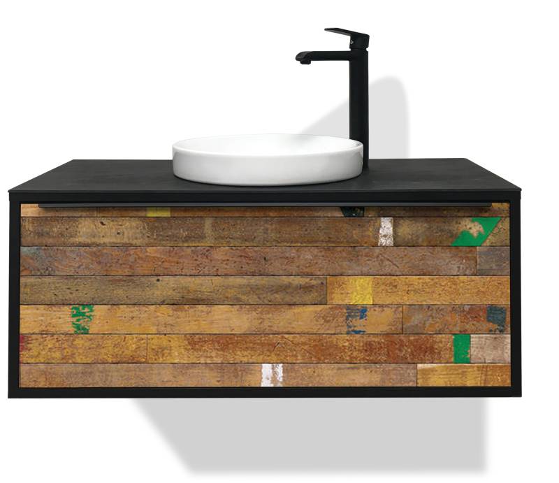 Meubles de salle de bain suspendu de marque  Française Valino