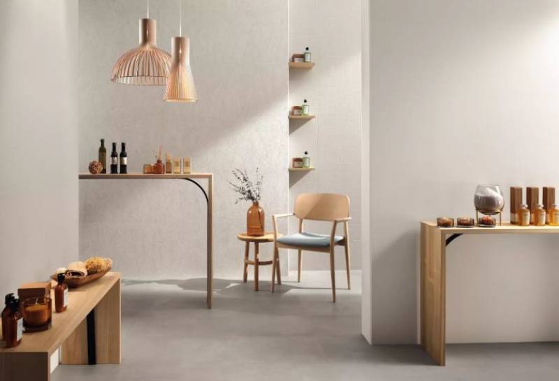 Faïence Aplomb White Minidots 50x120 cm 