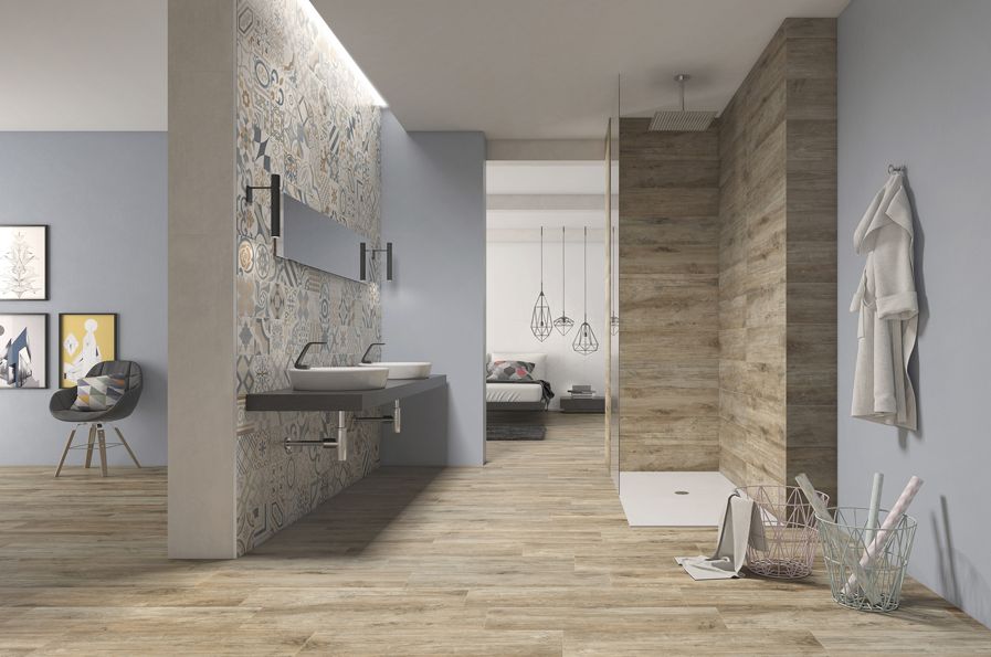 carrelage aspect carreaux de ciment provenzal blanco pamesa