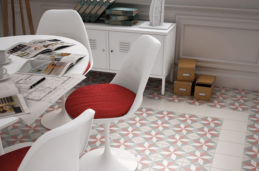 carrelage aspect carreau de ciment