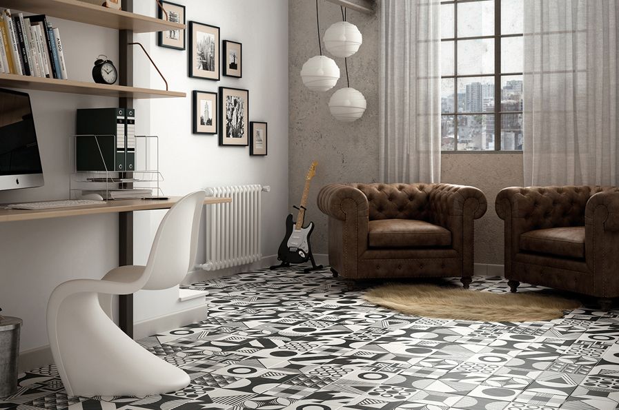 carrelage aspect carreaux de ciment