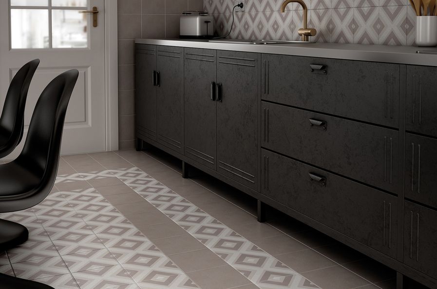 carrelage type carreaux de ciment cuisine avignon