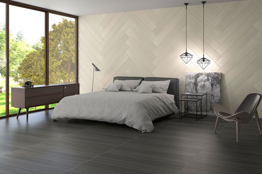 carrelage imitation bois noir