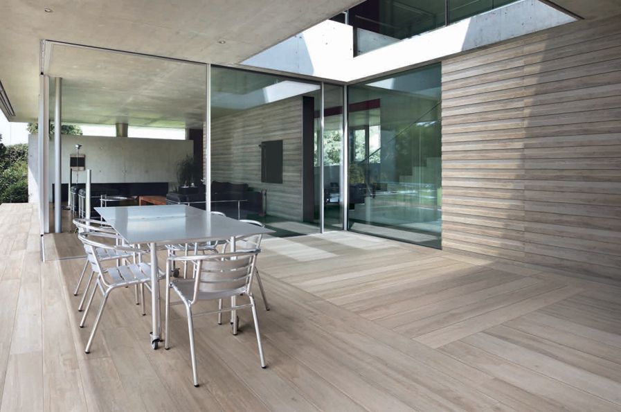 carrelage terrasse imitation parquet nature nocciola