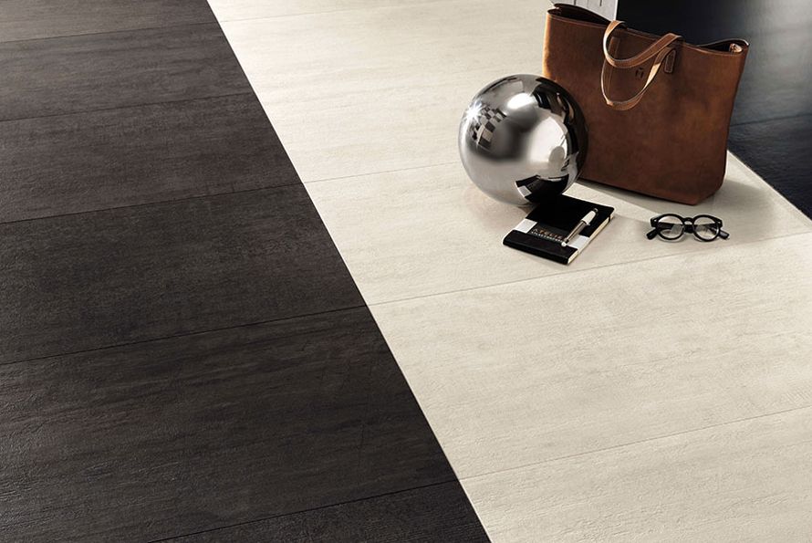 carrelage aspect beton mark pearl, mark graphite
