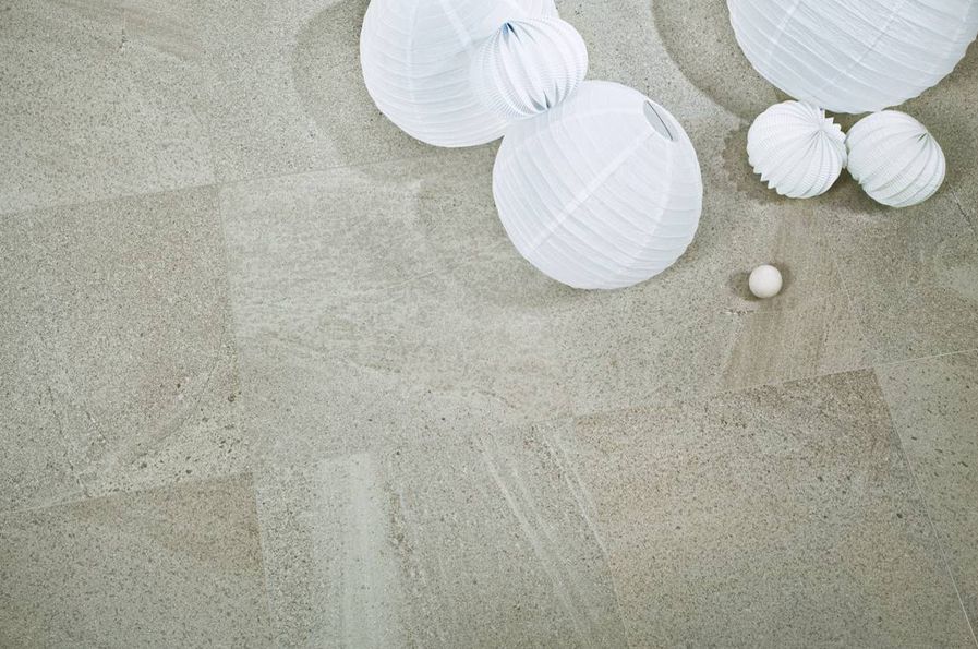 carrelage aspect pierre grespania gris