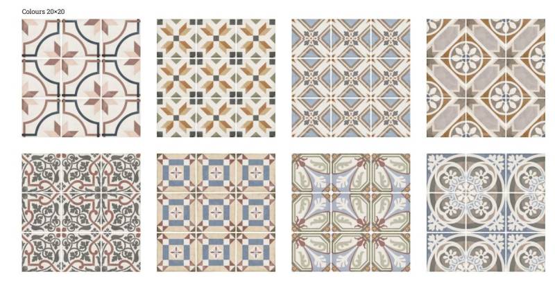 Carrelage Art Nouveau 22 Décor variés