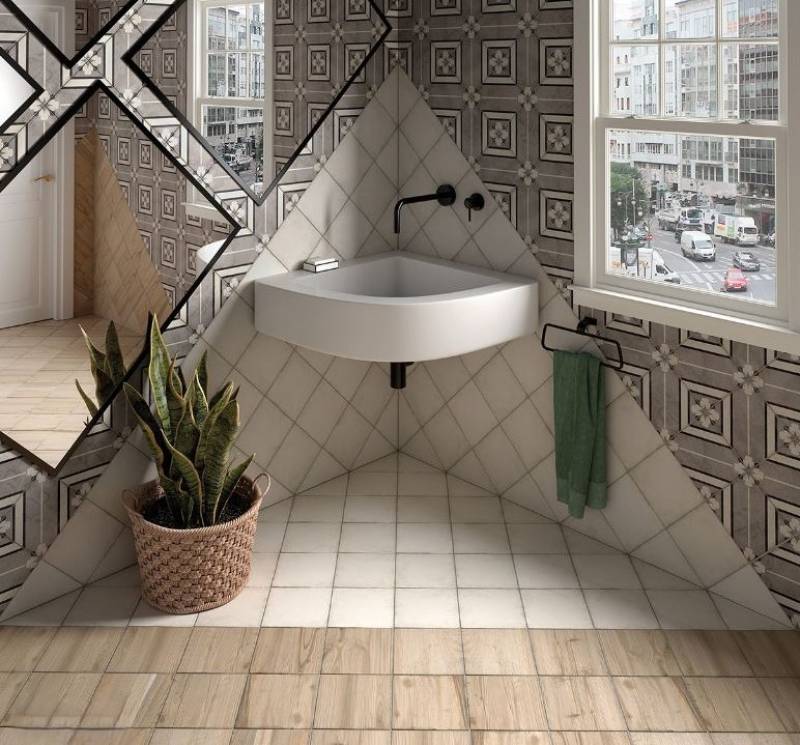 Carrelage Art Nouveau Bone 20x20, Déco Inspire, Woodland Natural 20x20