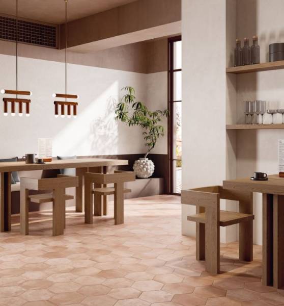 Carrelage de sol Petite de la marque Fioranese pour votre intérieur ou extérieur en grès cérame, aspect terre cuite près d'Avignon