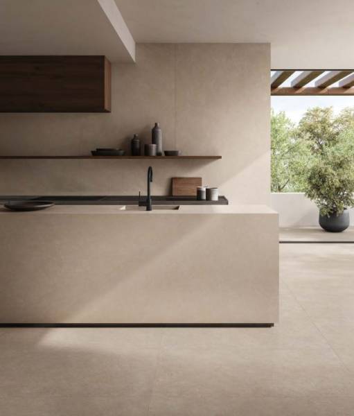 Carrelage de sol Cement Vibes sol extérieur antidérapant pour terrasses, piscines près d'Avignon