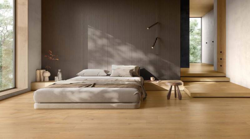 Carrelage de sol intérieur, extérieur, aspect bois de la marque Piemme