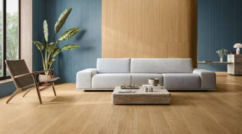 Carrelage de sol intérieur, extérieur, aspect bois de la marque Piemme