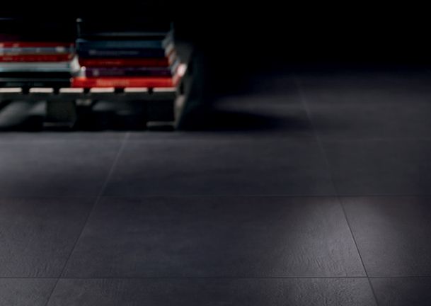 Grès cérame SPAZIO BLACK 60X60 rectifié 2è choix