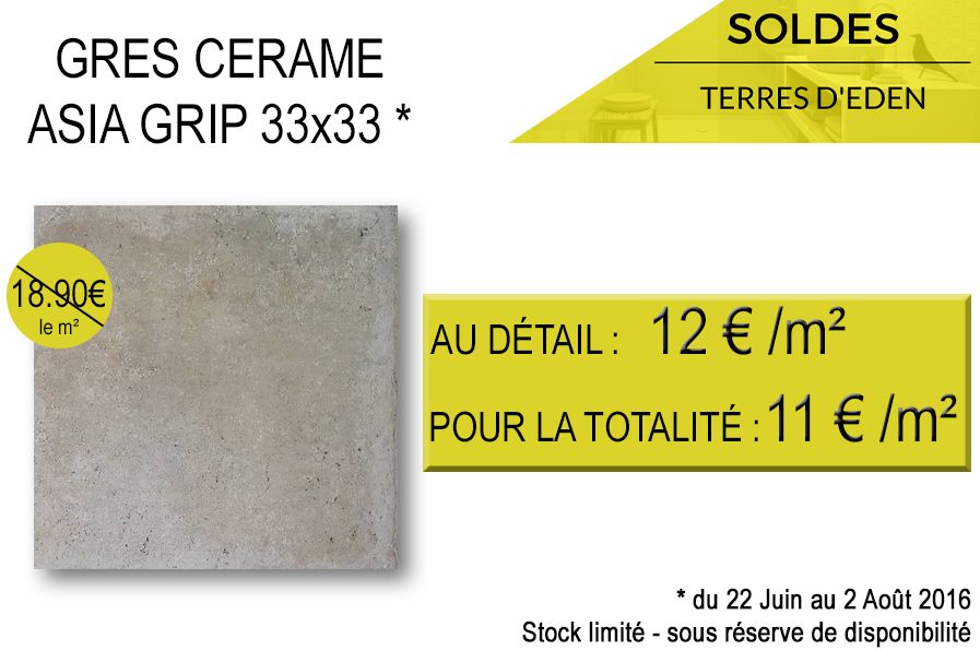 carrelage exterieur en solde a avignon chez terres d'eden