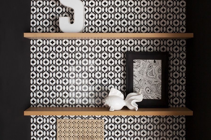 composition mosaique tressage etoile