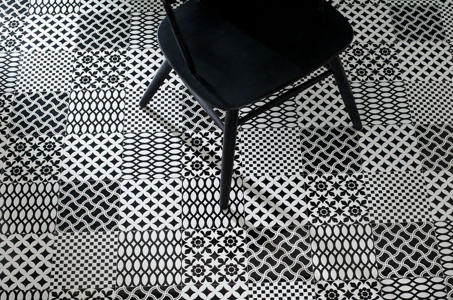 fleur petite mosaique etoile tressage filet