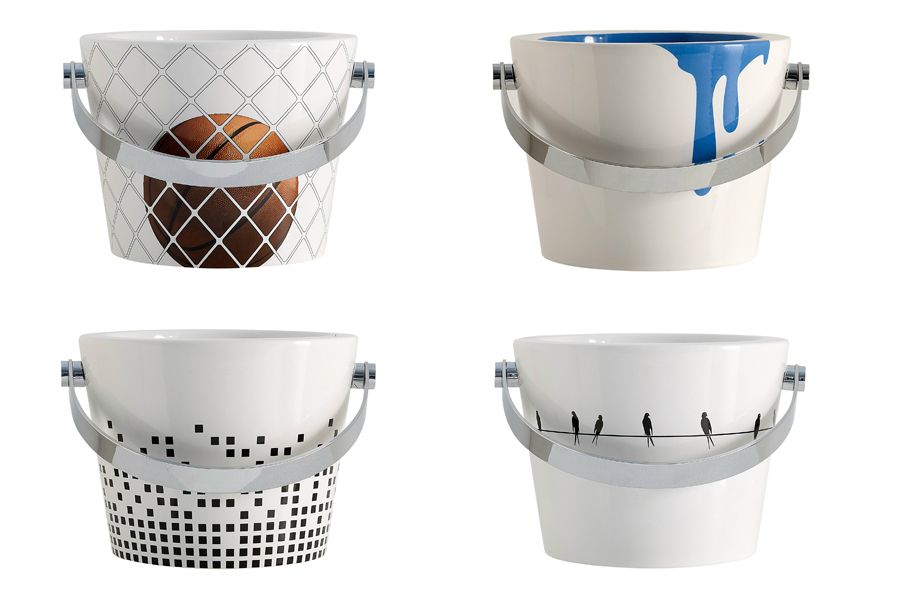 lavabo a poser bucket déco