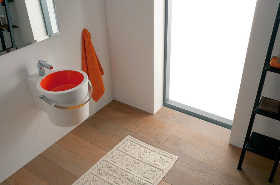 lavabo suspendu bucket