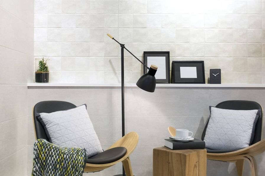 faience estuco blanco wave blanco