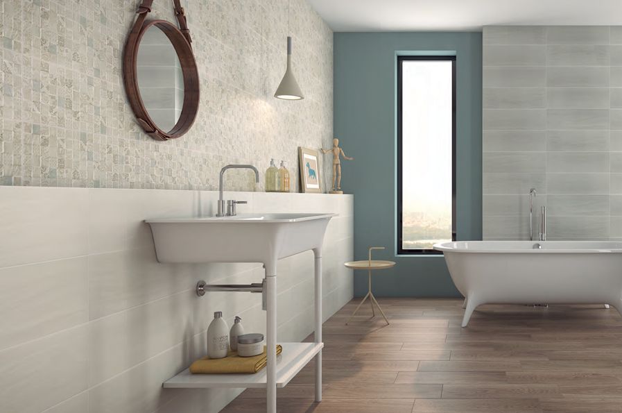 carrelage salle de bain andria basalto