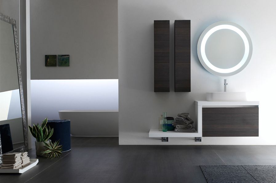 personnaliser meuble de salle de bain larice et rovere