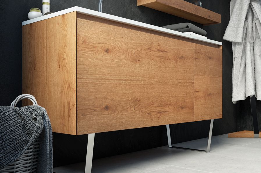 meuble salle de bain bois vaucluse