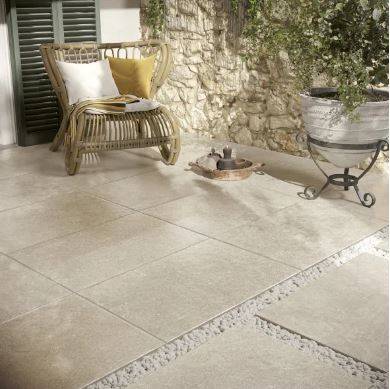 Carrelage Chantilly Beige 60x90 grip